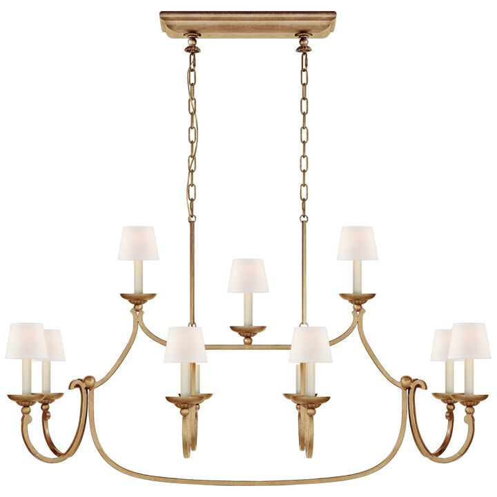 Flemish Large Linear Pendant