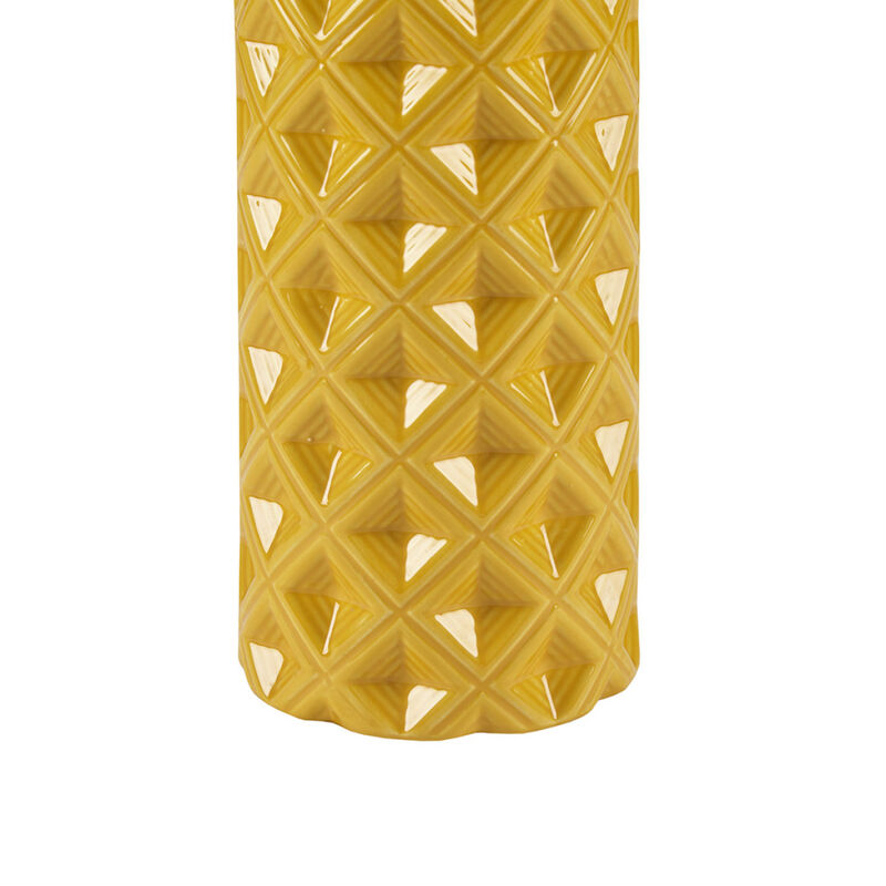 Macey Geodesic Ceramic Table Lamp