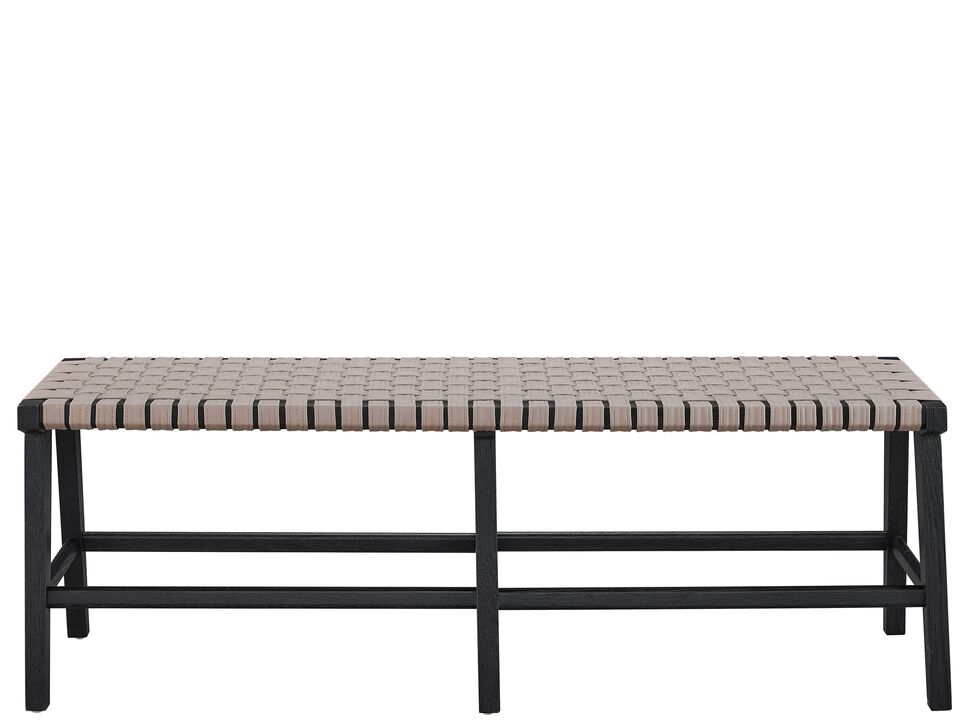 Harlyn Bench in Charcoal