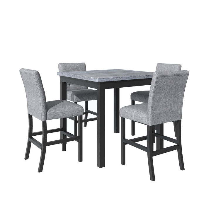 Merax 5-Piece Counter Height Dining Set