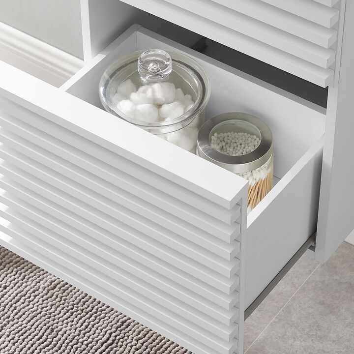 Render 18" Wall-Mount Bathroom Vanity Cabinet