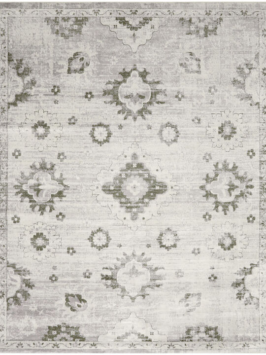 Astra Machine Washable ASW19 Ivory 4' x 6' Rug