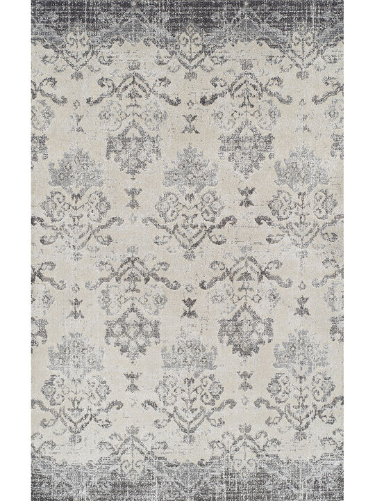 Antigua AN11 Pewter 5'3" x 7'7" Rug