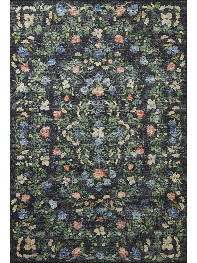 Palais PAL05 Black 3'9" x 5'9" Rug