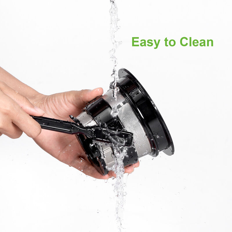 Ventray Big Feeding Mouth,Large Chute,Masticating Juicer Black