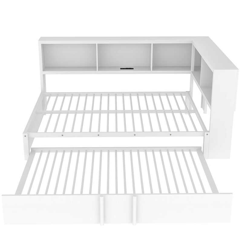 Merax Modern Daybed with Trundle