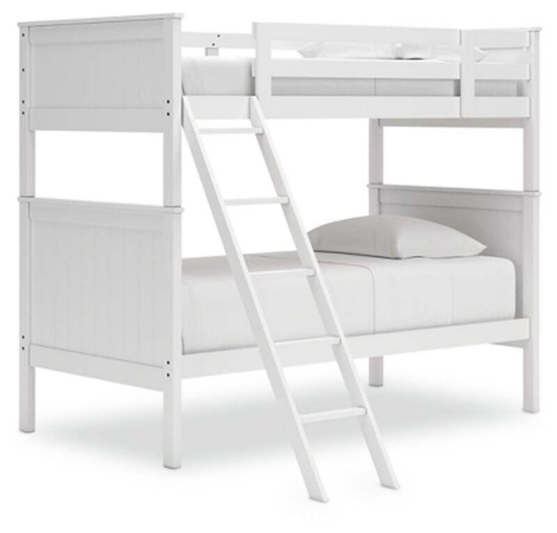 Nextonfort Twin Over Twin Bunk Bed