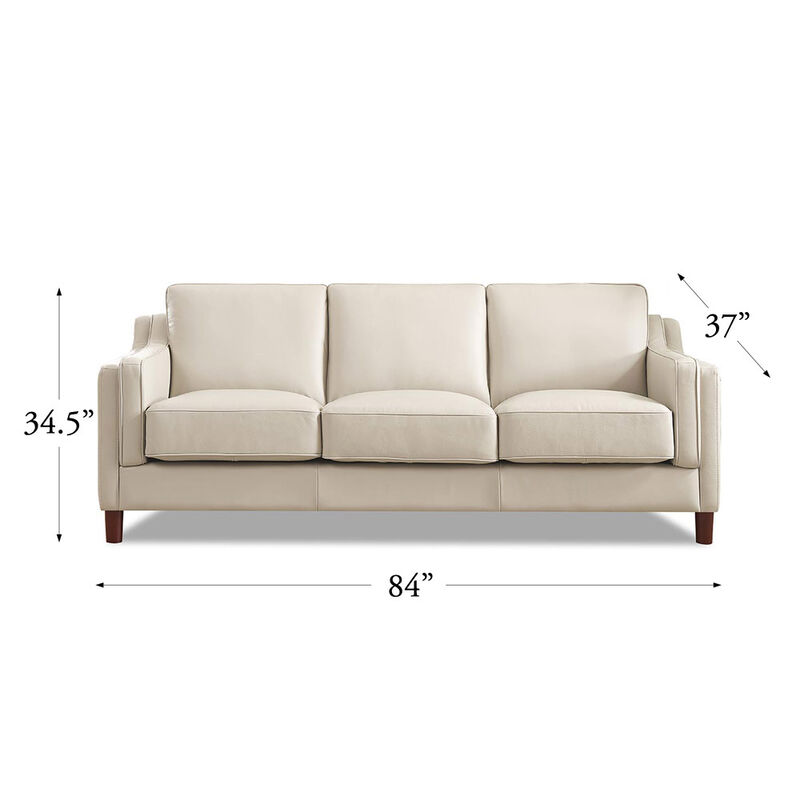 Bella Top Grain Leather Sofa
