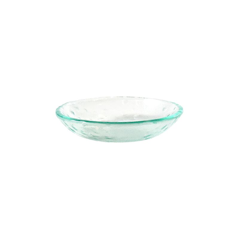 Glass Dinnerware dia.10.25" h:1.5" 40 oz. Round Clear Glass Bowl (Set of 2)