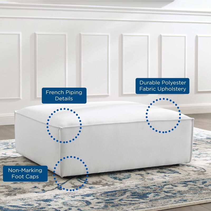 Restore Ottoman Gray EEI-3873-CHA