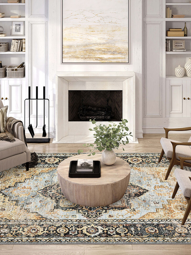 Jericho JC2 Pewter 9' x 12' Rug