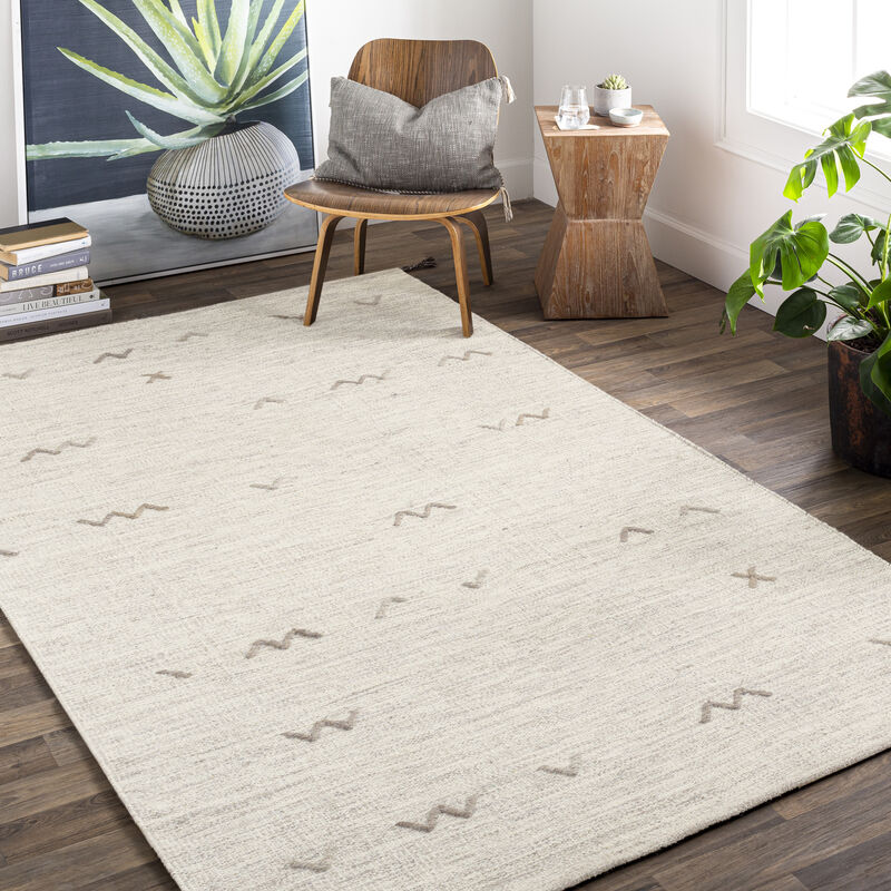 Montezuma MTZ-2004 4' x 6' Gray Rug