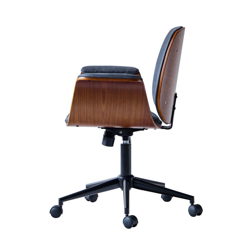 Design Adjustable Wooden Office Chair