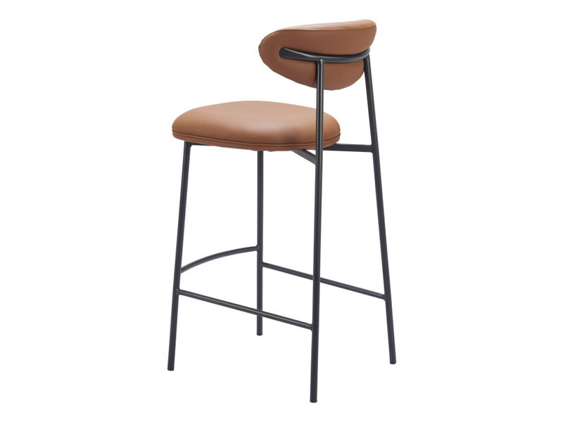 Rorun Barstool (Set of 2) Brown