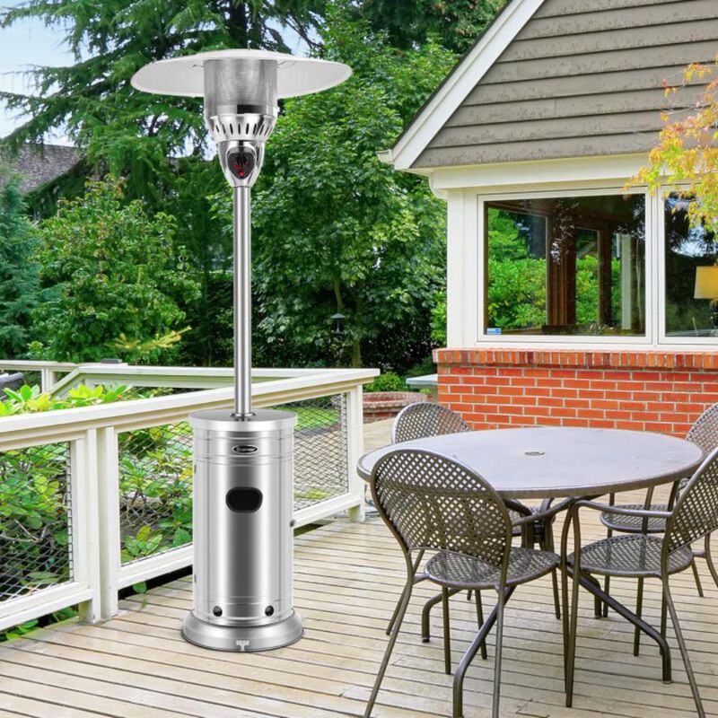 Costway 48000 BTU Patio Heater with Simple Ignition System