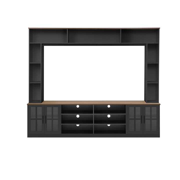 Merax Wall Unit Entertainment Center TV Stand