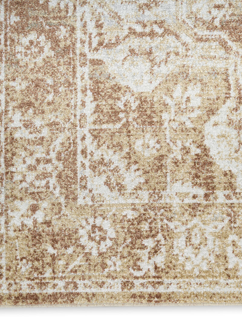 Astra Machine Washable ASW12 Rust 3'3" x 5' Rug