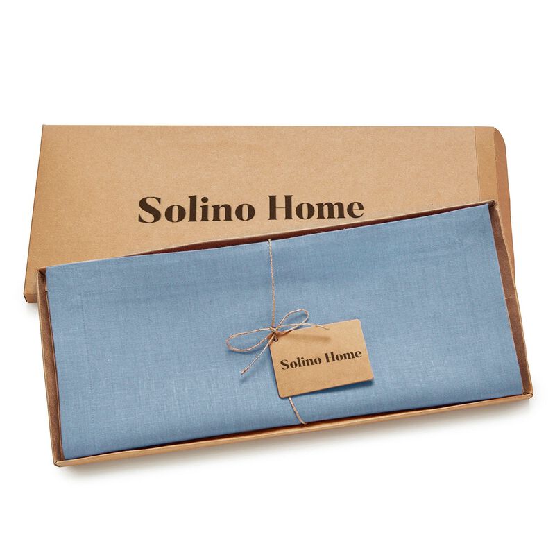 Solino Home 100% Pure Linen Table Runner | Diana