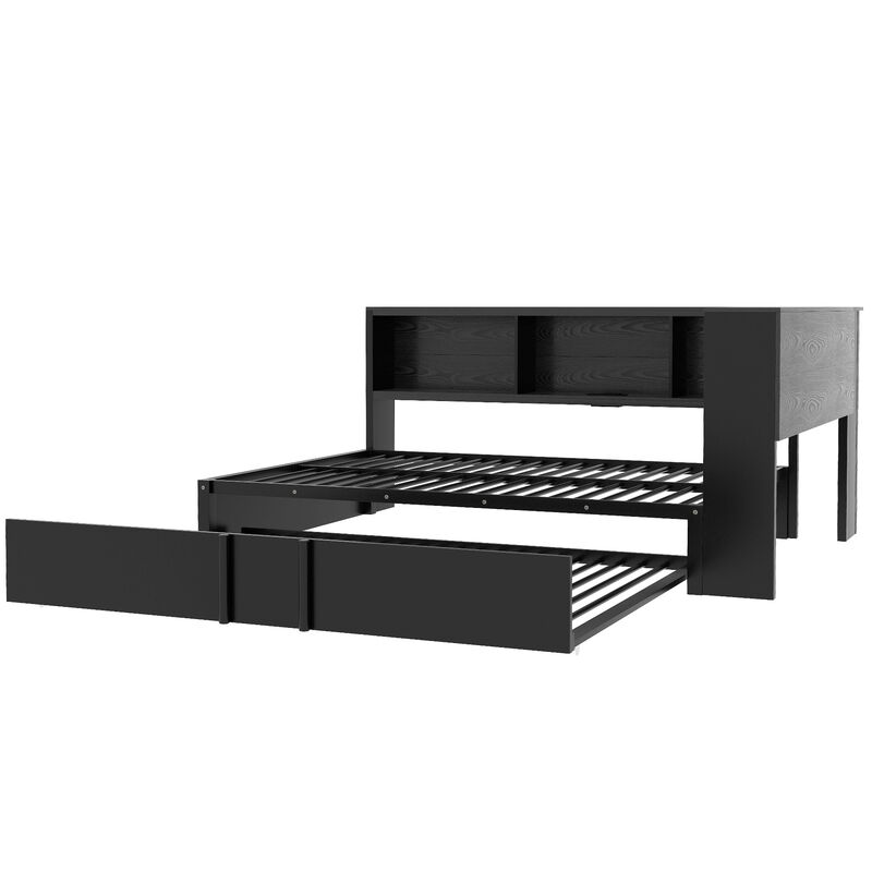 Merax Modern Daybed with Trundle