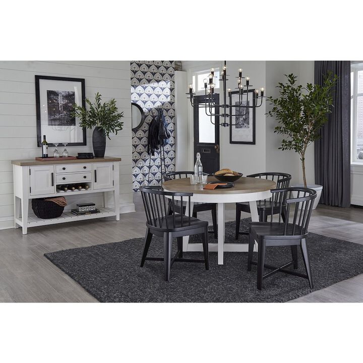 Parker House Furniture Parker House Americana Modern Dining Barrel Dining Chair (2/CTN Sold in pairs)
