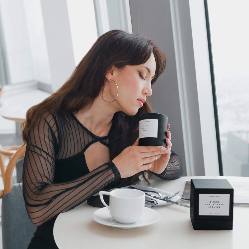 ENVIRONMENT 8oz Candle Inspired by YSL L'Homme® - Petitgrain | Carnation | White Cedar