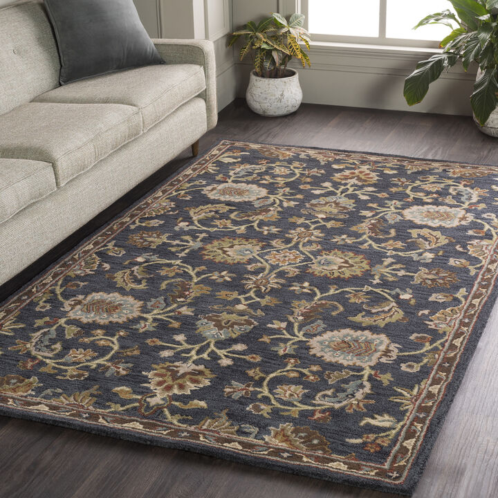 Middleton AWMD-1000 3' x 5' Black Rug