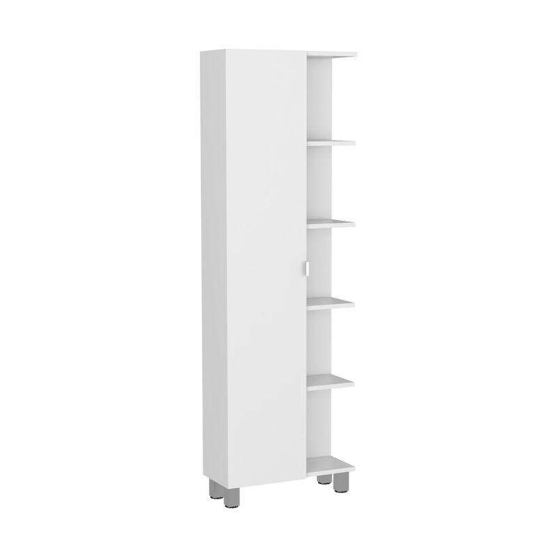 Corner Cabinet Womppi, Bathroom, White