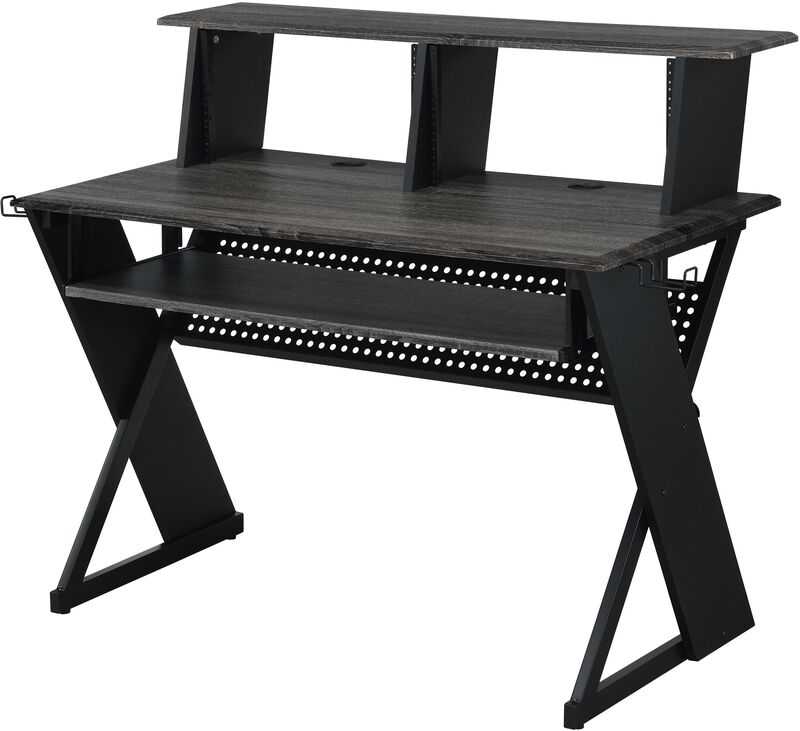 ACME Annette Music Desk, Black Finish