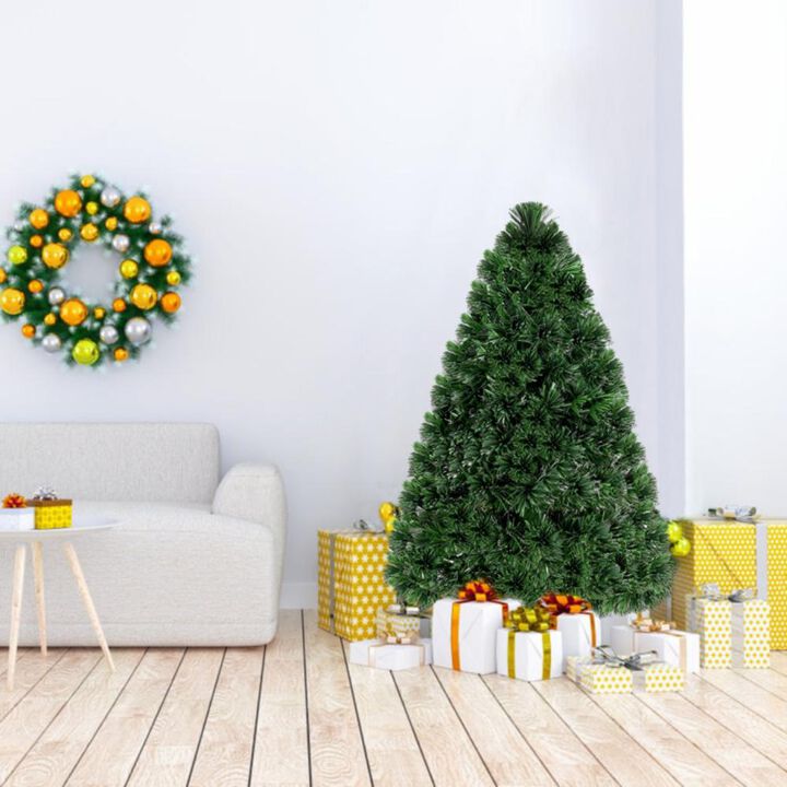 Fiber Optic Artificial PVC Christmas Tree