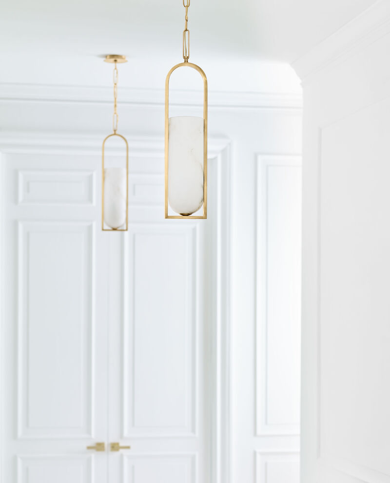 Melange Sml Elongated Pendant