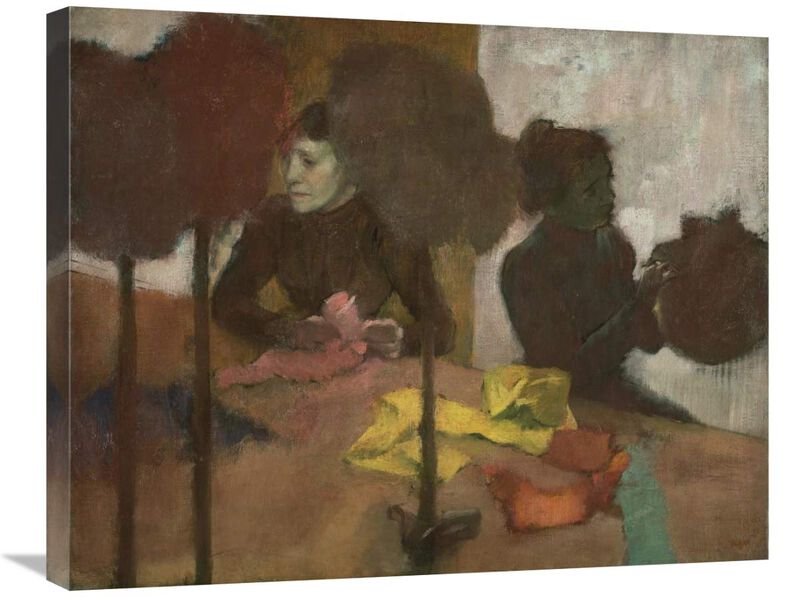 The Milliners-Canvas Art-28x22