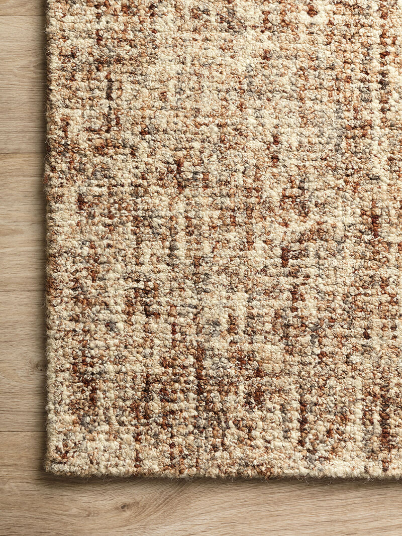 Harlow HLO01 Rust/Charcoal 5' x 7'6" Rug