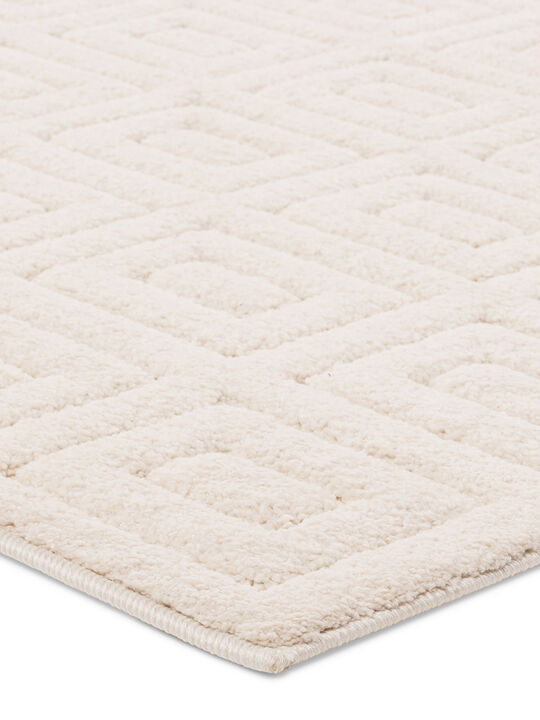 Petros Barnett White 7'9" x 10' Rug
