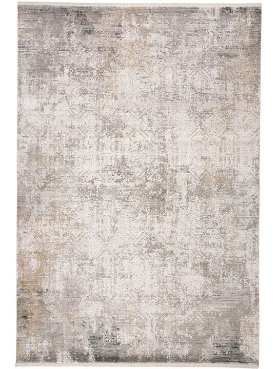 Cadiz 3892F Ivory/Taupe/Gray 3'1" x 5' Rug