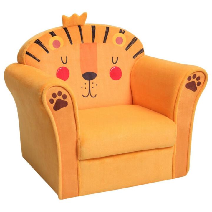 Hivvago Kids Astronaut Armrest Upholstered Couch