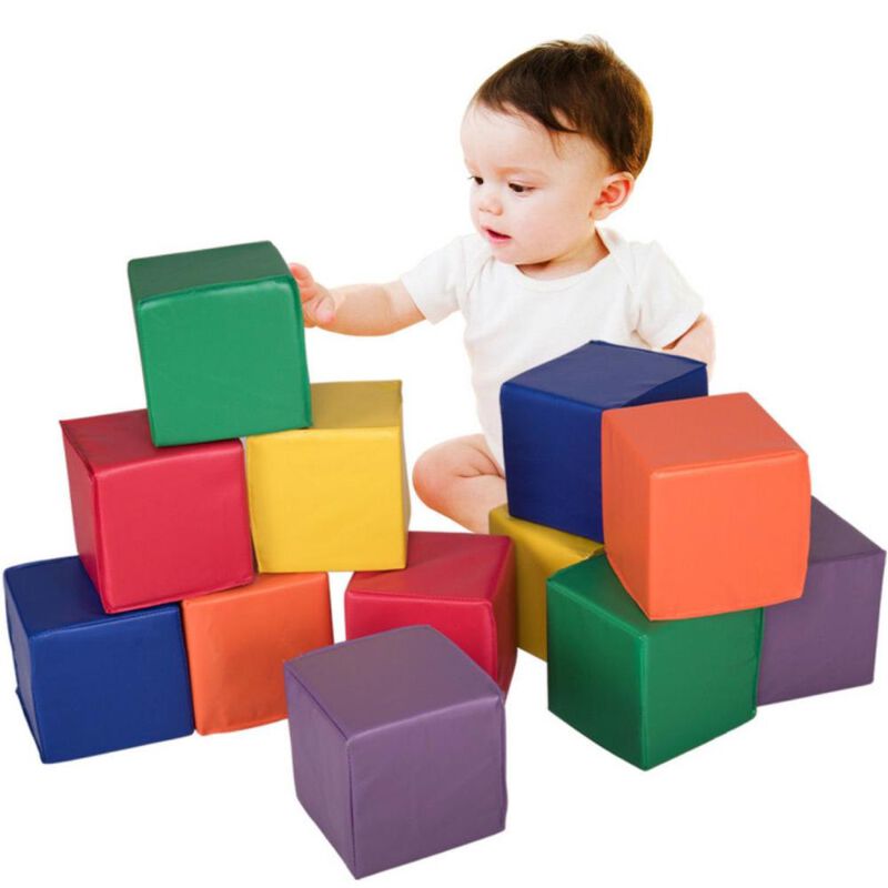 12-Piece Big Building Blocks Set for Kids Creative and Educational Toy