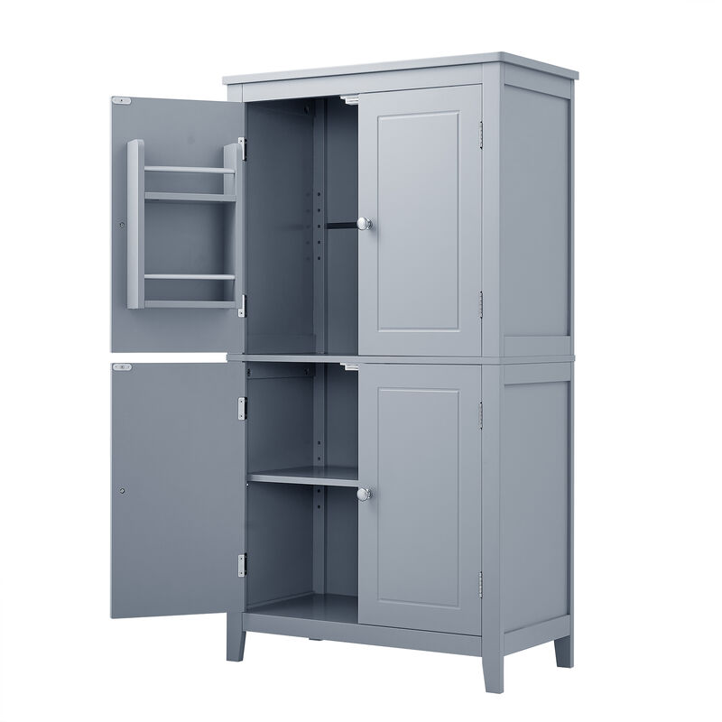 Merax Bathroom Floor Storage Cabinet