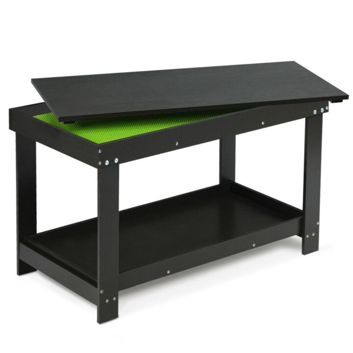 Hivvago Solid Multifunctional Wood Kids Activity Play Table