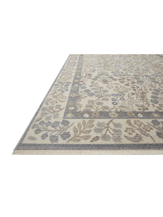 Holland HLD02 Stone 5'3" x 7'9" Rug by Rifle Paper Co.