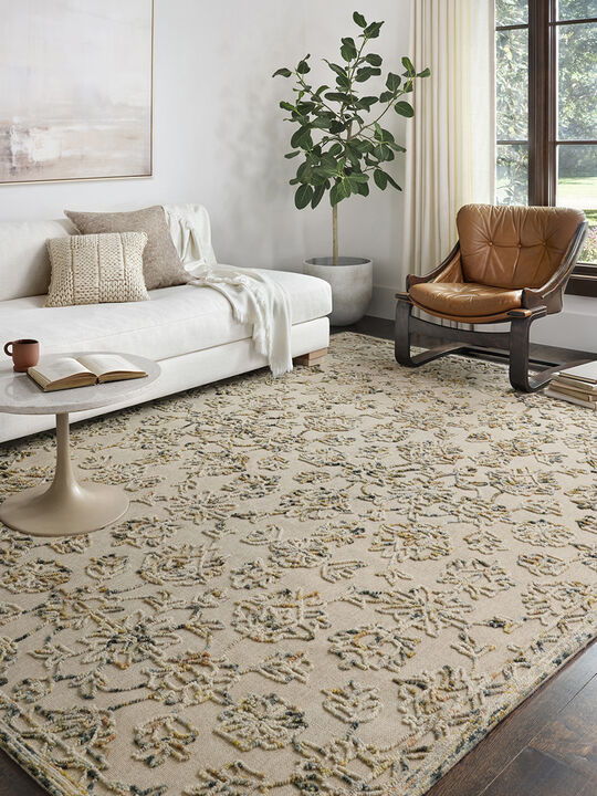 Halle HAE04 Lagoon/Multi 18" x 18" Sample Rug