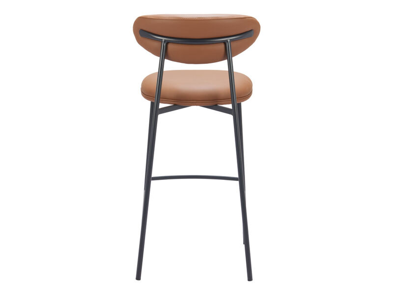 Rorun Barstool (Set of 2) Brown