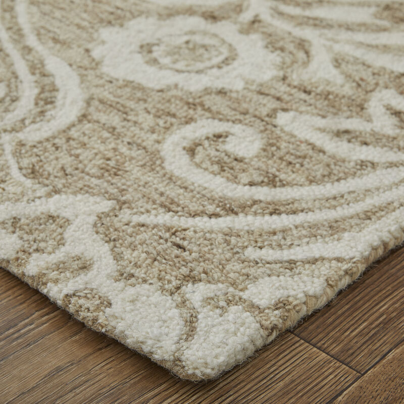 Belfort 8776F Tan/Ivory 9' x 12' Rug