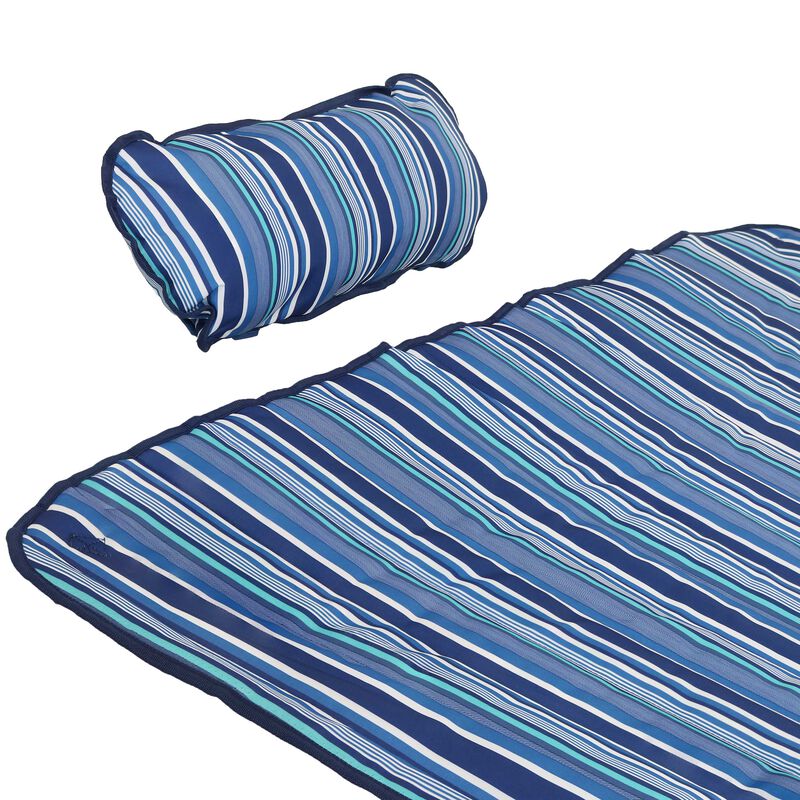 Sunnydaze Outdoor Polyester Hammock Pad and Pillow Set