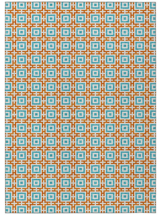 Marlo MO1 Orange 3' x 5' Rug