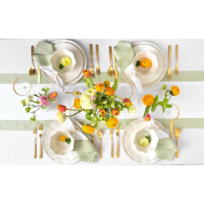 Solino Home 100% Pure Linen 14 x 19 Inch Placemats Set of 4 | Contempo