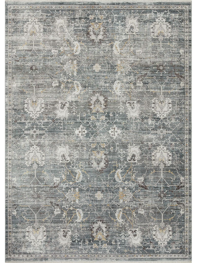 Bonney BNY03 Lagoon/Ivory 3'11" x 5'5" Rug