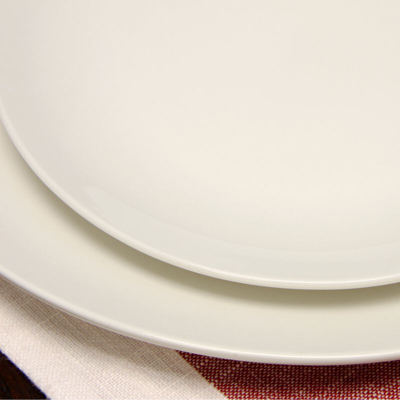 Gibson Home Ogalla 16 Piece Dinnerware Set in White