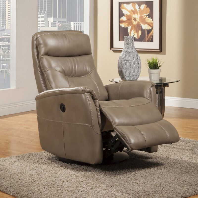 Parker Living Gemini - Linen Power Swivel Glider Recliner Two Pack