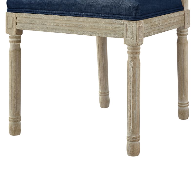 Rustic Manor Aisley Linen Dining Chair (Set of 2)