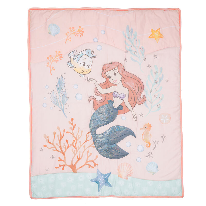 Bedtime Originals Disney Baby The Little Mermaid 3-Piece Baby Crib Bedding Set